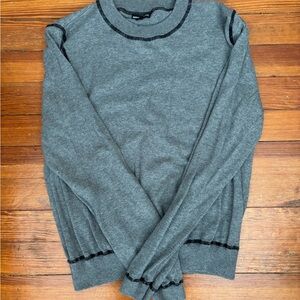 Minnie Rose Charcoal Crewneck Sweater